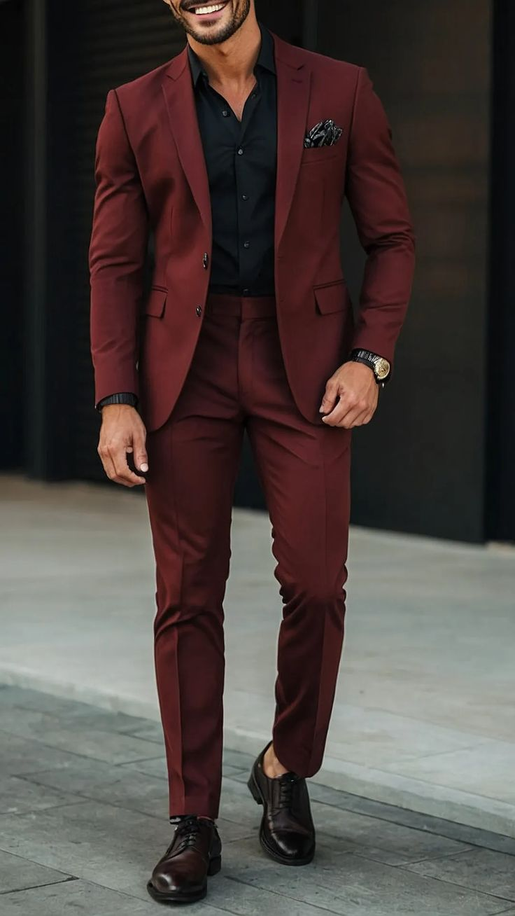 Traje Elegante Azul Claro